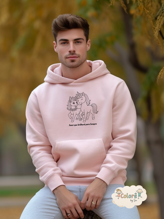 Uni Papy Sweatshirt unissexo com carapuço – Livros de Colorir