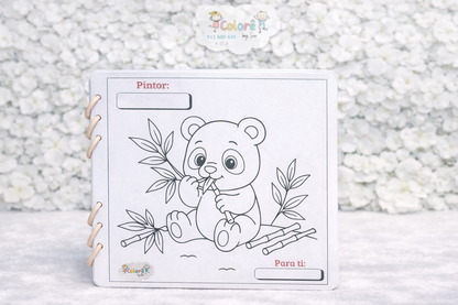 Livro de Colorir – Animais Divertidos + Oferta Kit de 12 Lápis de Cor