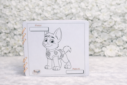 Livro de Colorir – Personagens Infantis + Oferta Kit de 12 Lápis de Cor