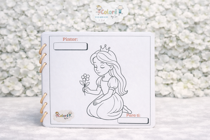 Livro de Colorir – Coisas de Menina + Oferta Kit de 12 Lápis de Cor
