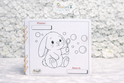 Livro de Colorir – Animais Divertidos + Oferta Kit de 12 Lápis de Cor