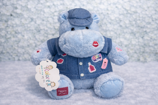 Peluche Hippo Apaixonado