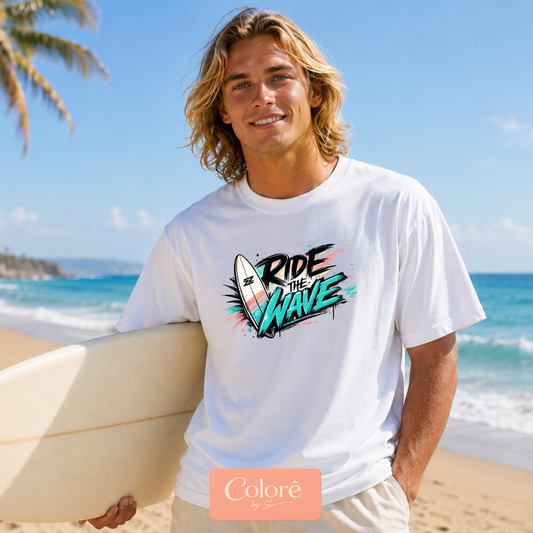 Ride the Wave  Tom Azul - Frente