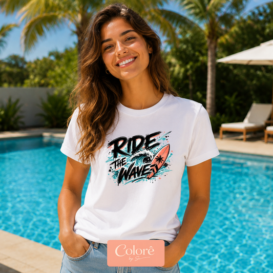 Ride the Wave Tom Laranja Frente
