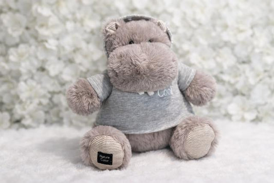 Peluche Hippo Fofa com capuz