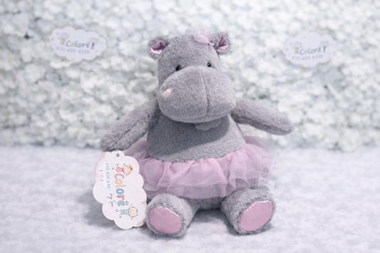 Peluche Hippo Tuttu Fofa Bailarina  18cm